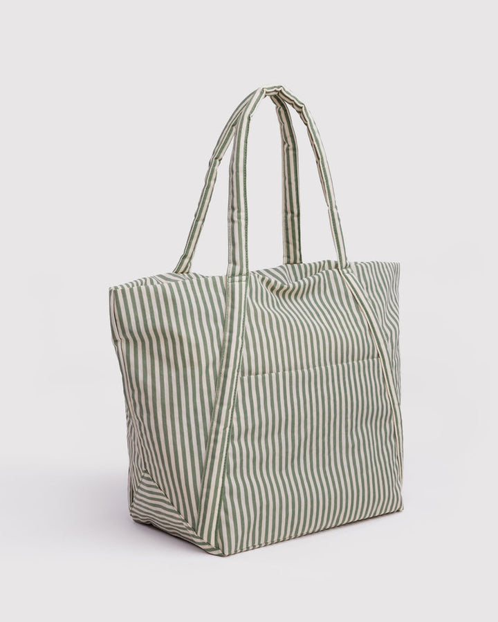Baggu | Cloud Bag | Sage stripe