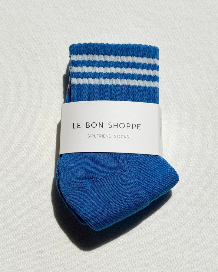 Le Bon Shoppe | Girlfriend Socks | Royal Blue