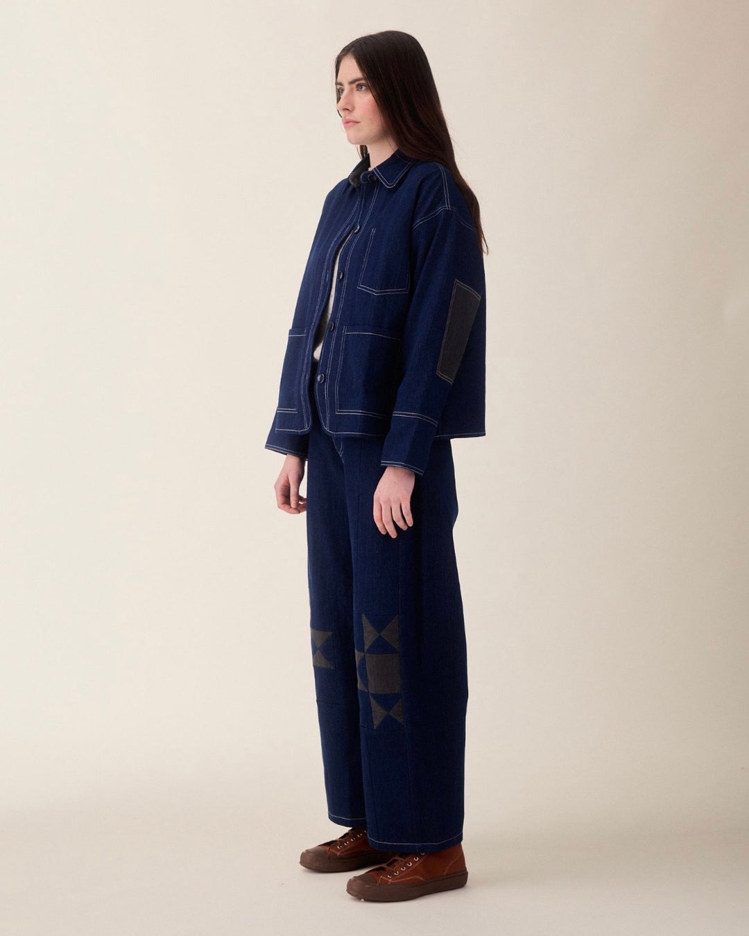 Sideline | Ini Patch Jeans | Indigo Mix