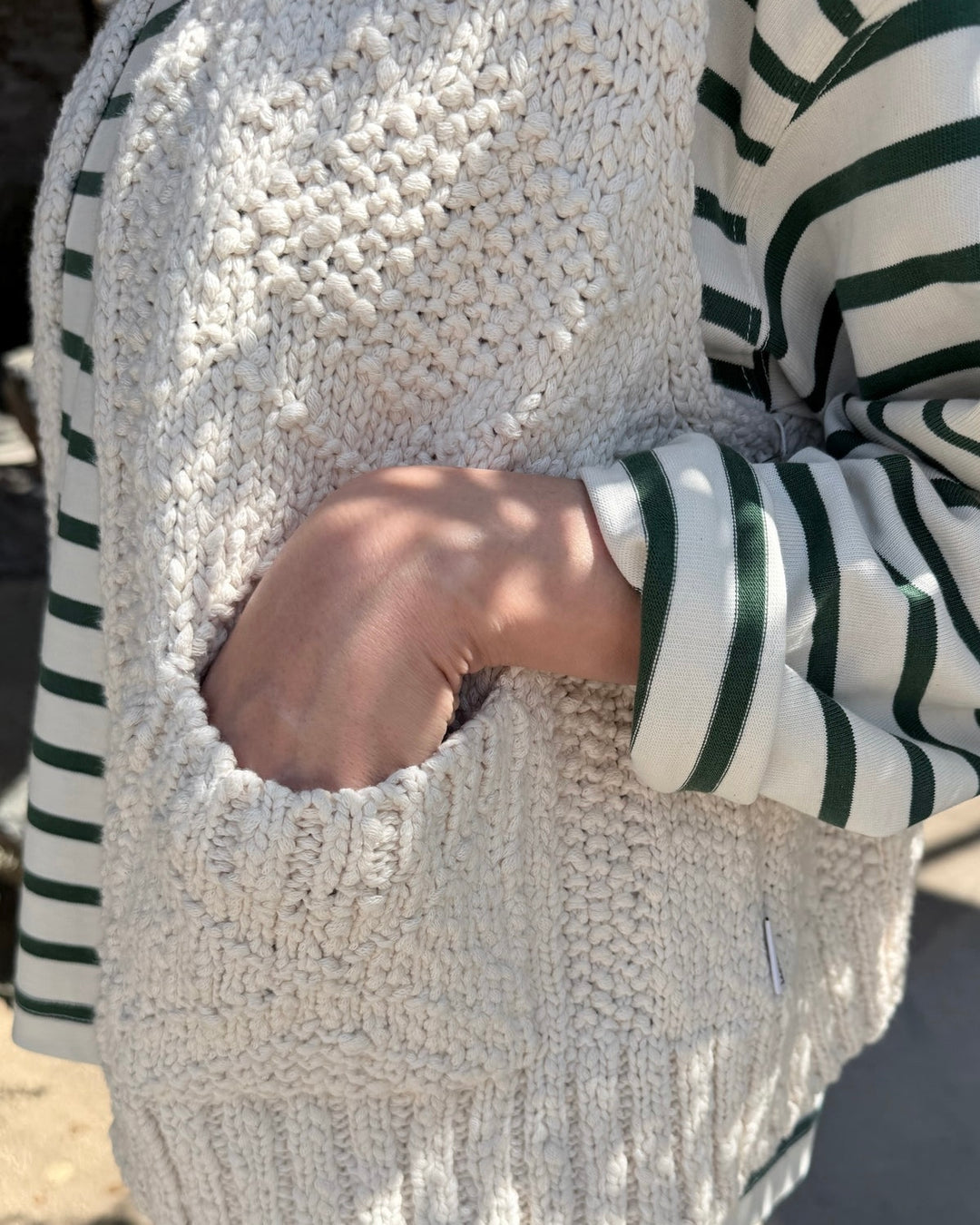 Le Bon Shoppe | Papa Cotton Vest | Natural