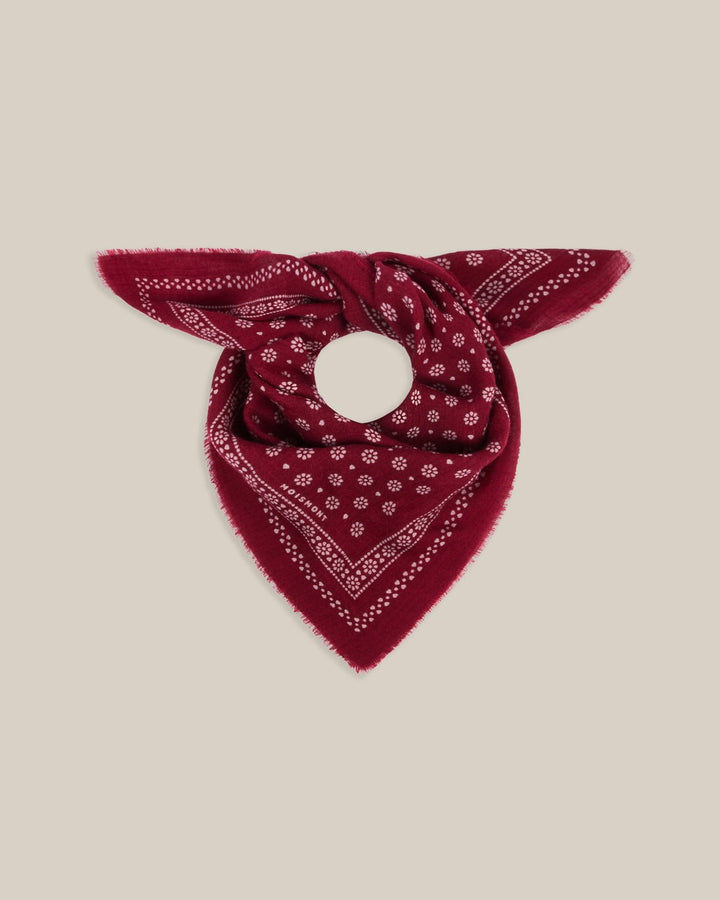 Moismont | Scarf Olaf N°676 | Velvet