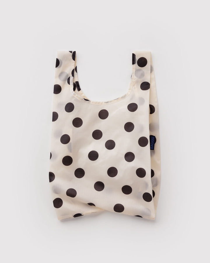 Baggu | Baby Baggu Reusable | Cream and Black Polka Dot