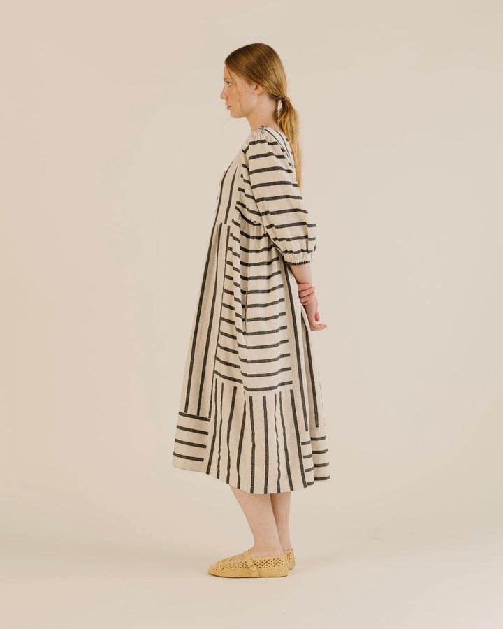 Sideline | Betsy Dress | Milk Stripe