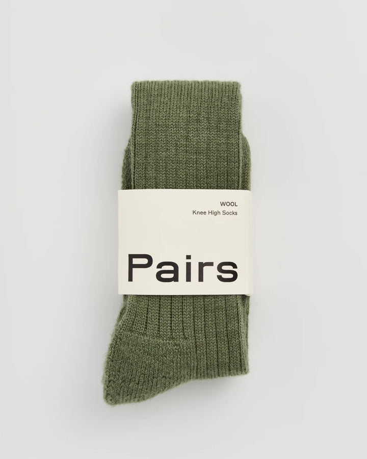 Pairs | Knee High Socks | Glen Green