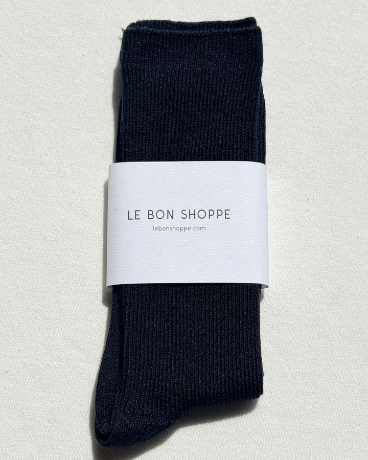 Le Bon Shoppe | Trouser Socks | Black