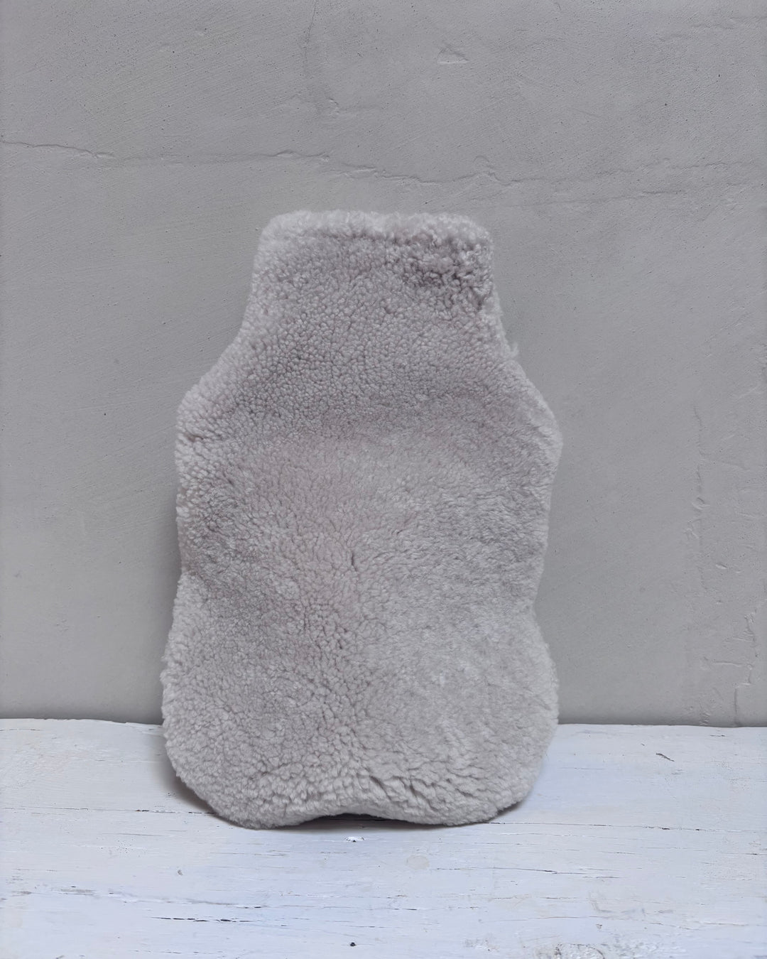Sheepskin Hot Water Bottle Cover | Cream