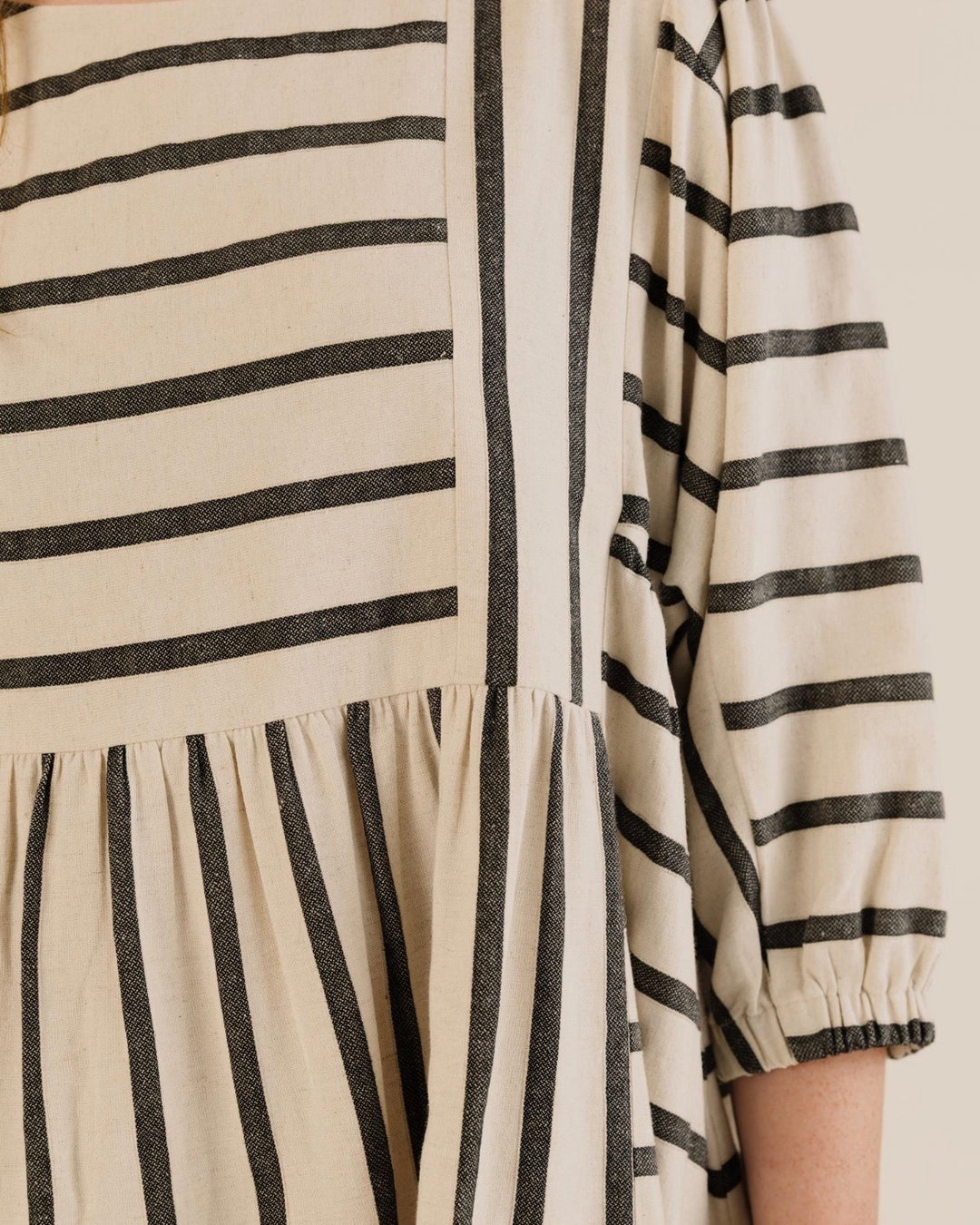 Sideline | Betsy Dress | Milk Stripe