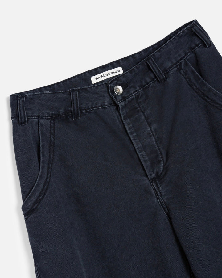YMC | Twisted Sean Trouser | Charcoal Denim