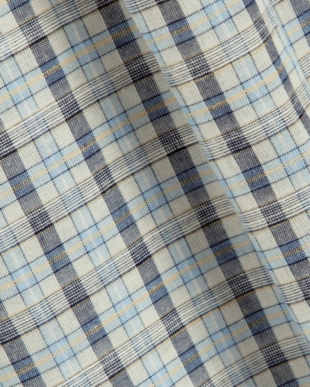 YMC | Eva Shirt | Cutting Table Blue Check