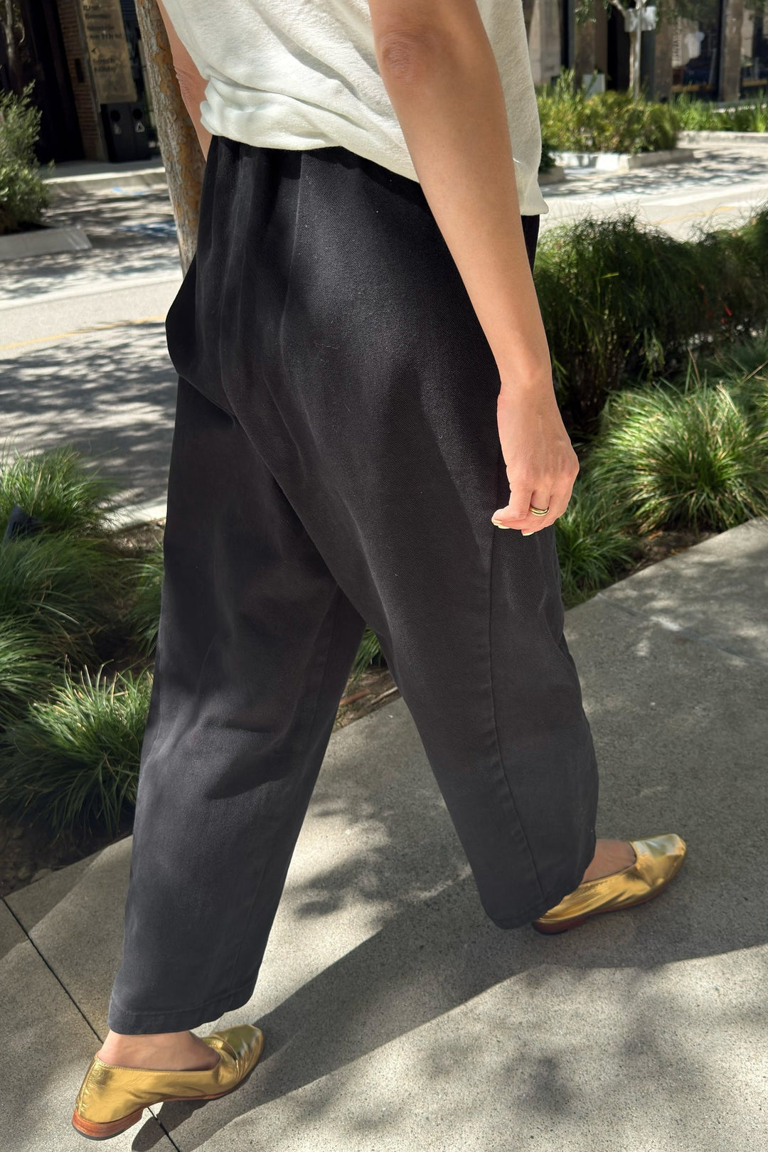 Le Bon Shoppe | Arc pants | Black Canvas
