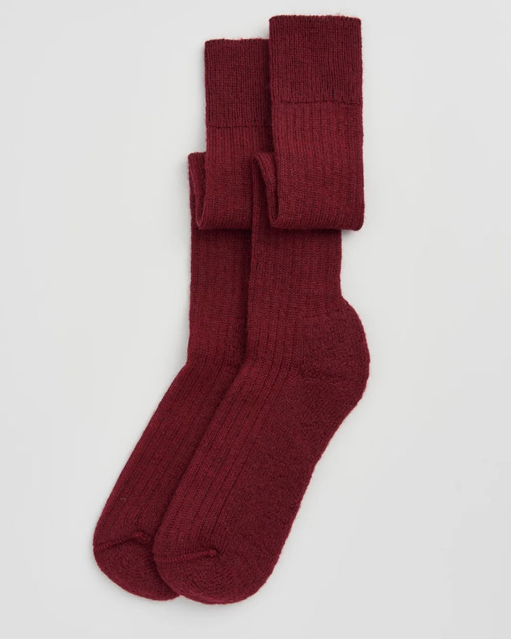 Pairs | Knee High Socks | Dark Plum