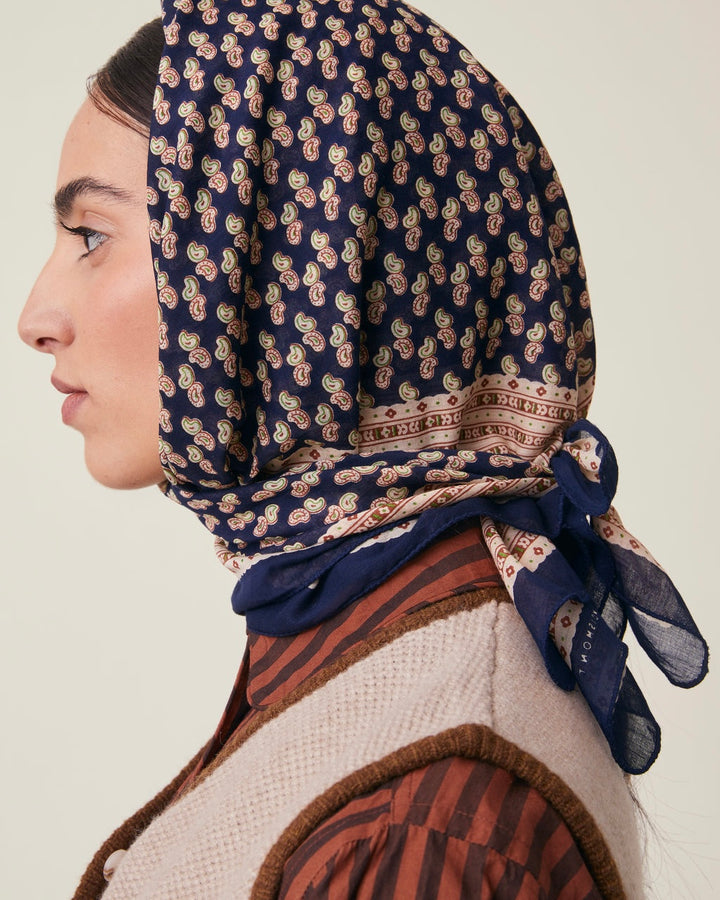 Moismont | Scarf Phedre N°845 | Magic Blue