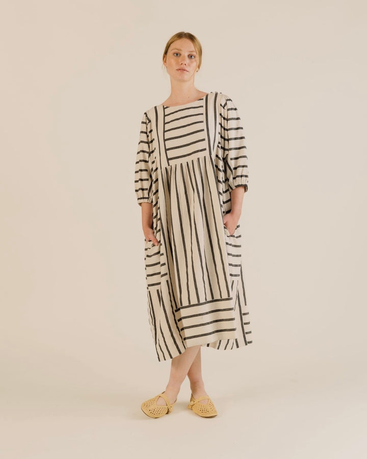 Sideline | Betsy Dress | Milk Stripe