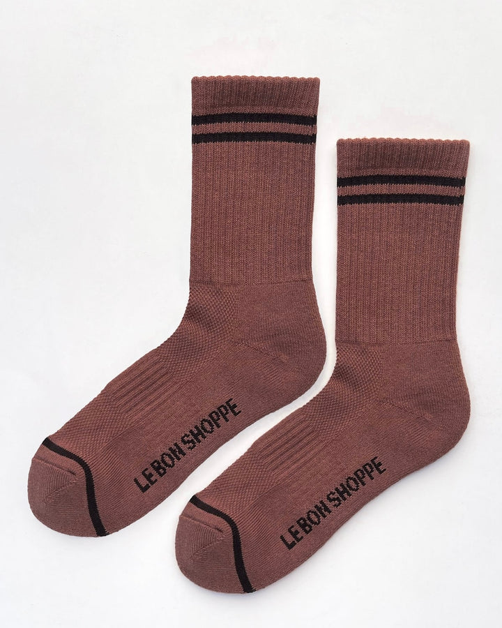 Le Bon Shoppe | Boyfriend Socks | Clay