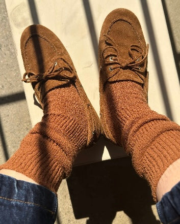 Le Bon Shoppe | Airy Puffin Socks | Whiskey