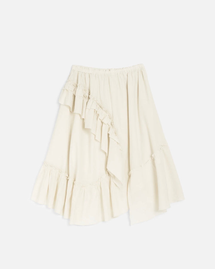 YMC | Draped Skirt | Shell