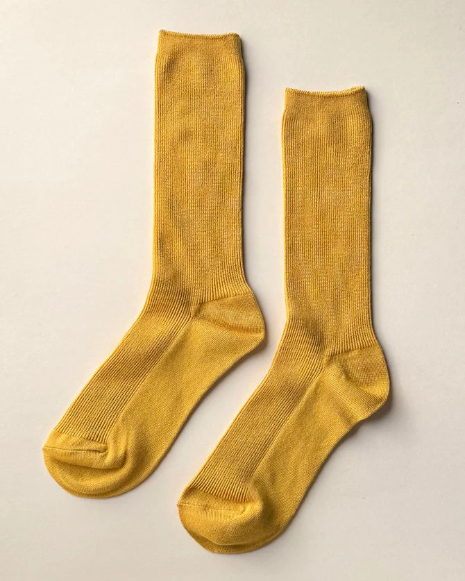 Le Bon Shoppe | Trouser Socks | Bistro Yellow