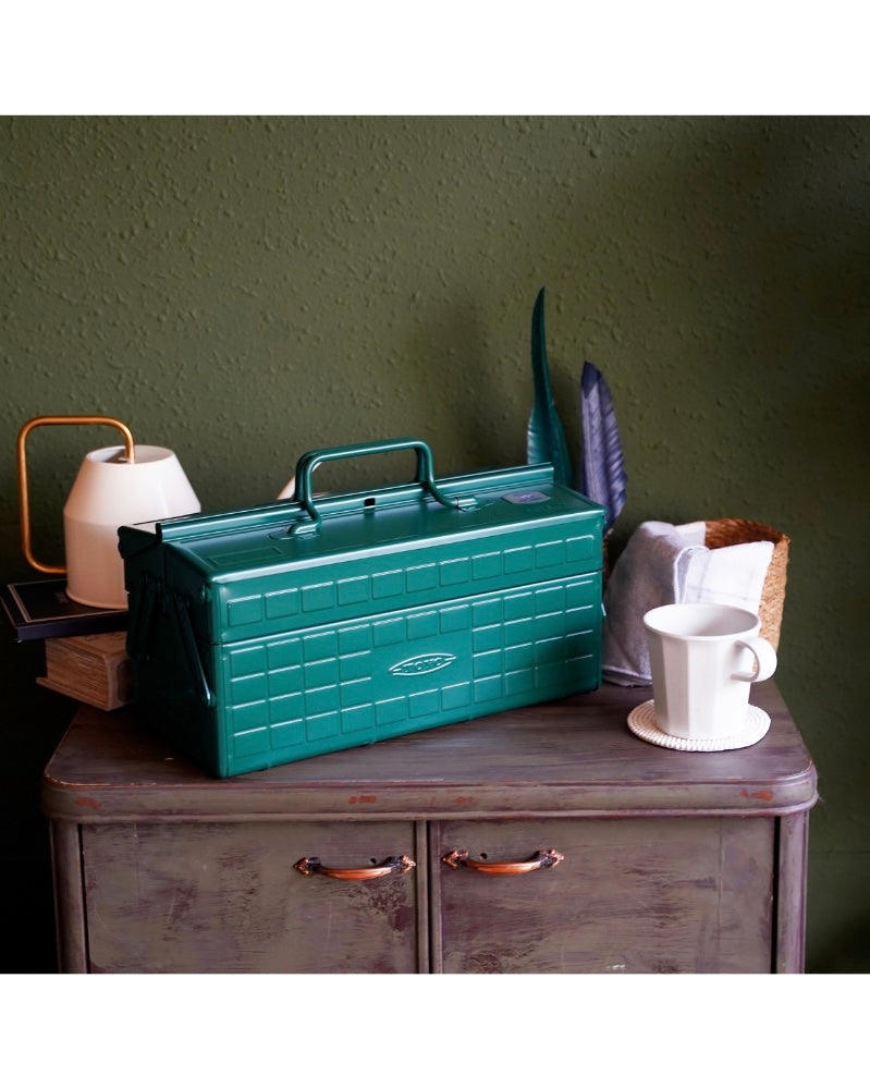 Toyo Steel | Cantilever Toolbox | Antique Green