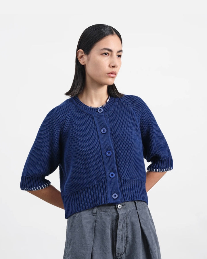 YMC | Kwai Cardigan | Blue