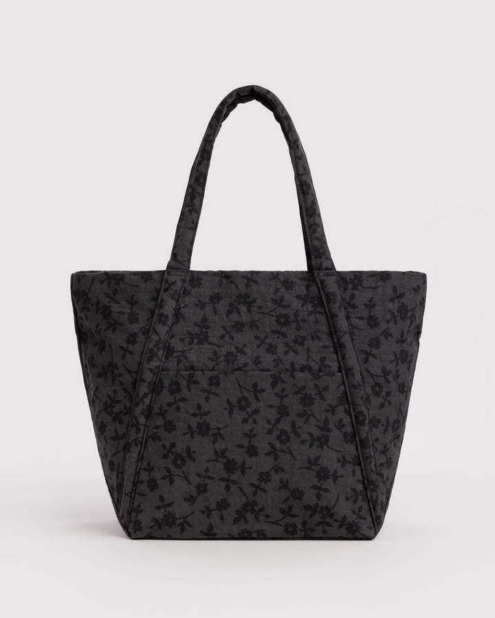 Baggu | Cloud Bag | Charcoal Ditsy Floral