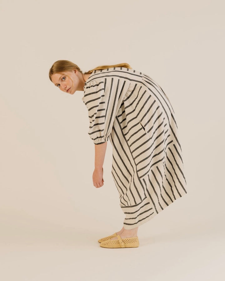 Sideline | Betsy Dress | Milk Stripe