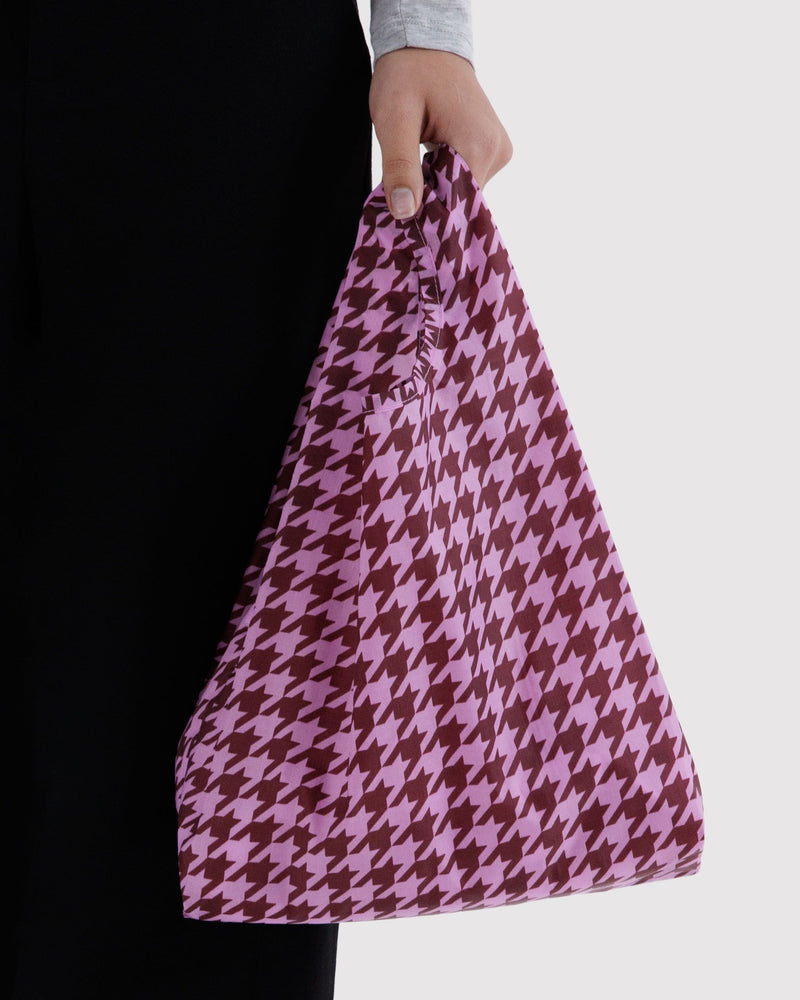 Baggu | Baby Baggu Reusable | Pink Houndstooth