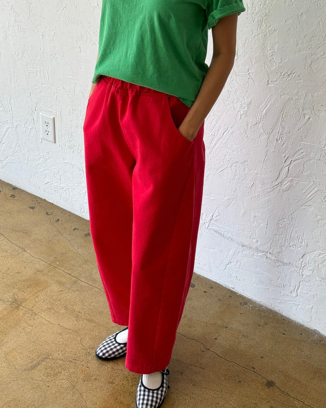 Le Bon Shoppe | Arc pants | Crayon Red