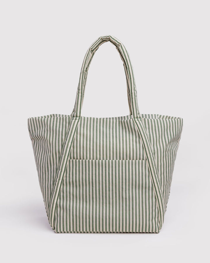 Baggu | Cloud Bag | Sage stripe