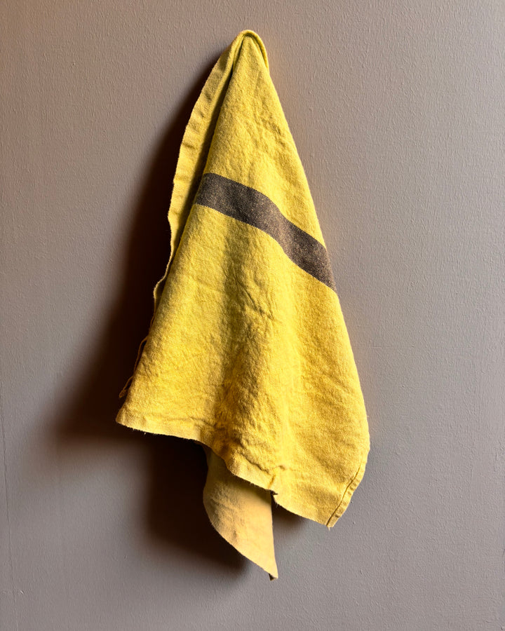 Charvet Editions | French Linen tea towel | Yellow