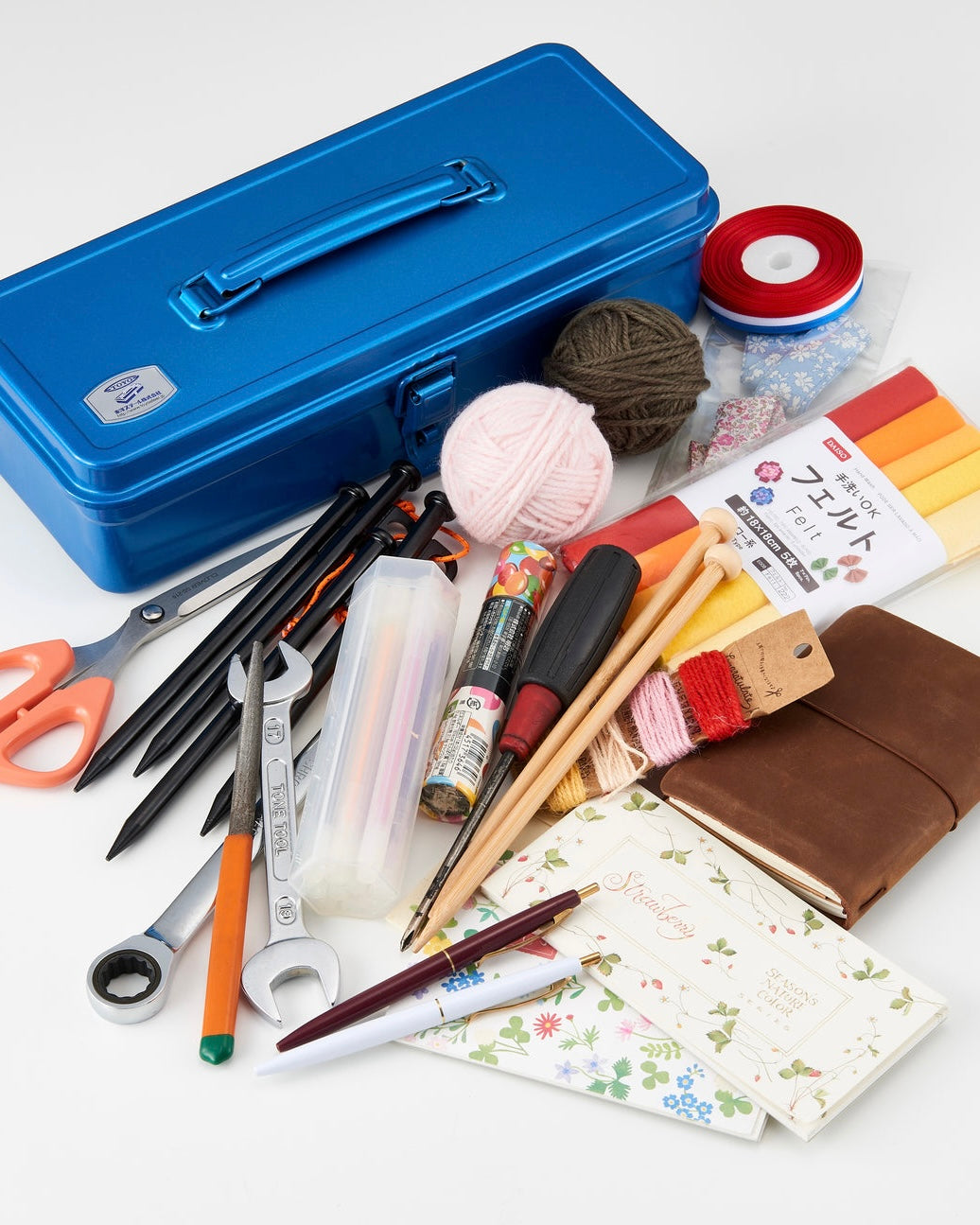 Toyo Steel | Trunk Shape Tool box | T 320 | Living Coral