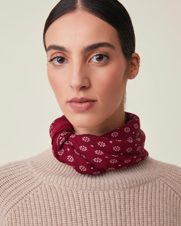 Moismont | Scarf Olaf N°676 | Velvet
