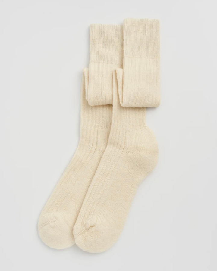 Pairs | Knee High Socks | Clotted Cream