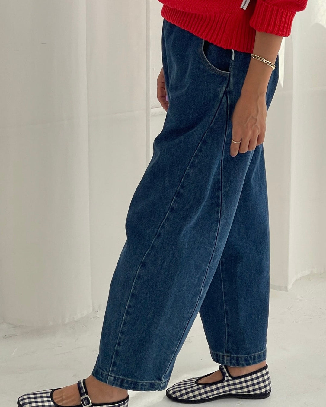 Le Bon Shoppe | Arc pants | Blue Denim