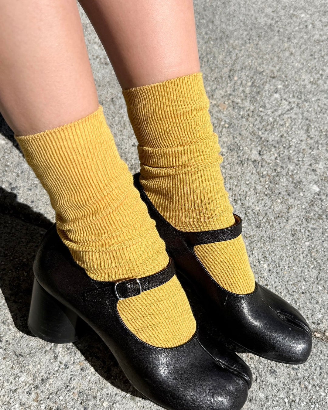 Le Bon Shoppe | Trouser Socks | Bistro Yellow