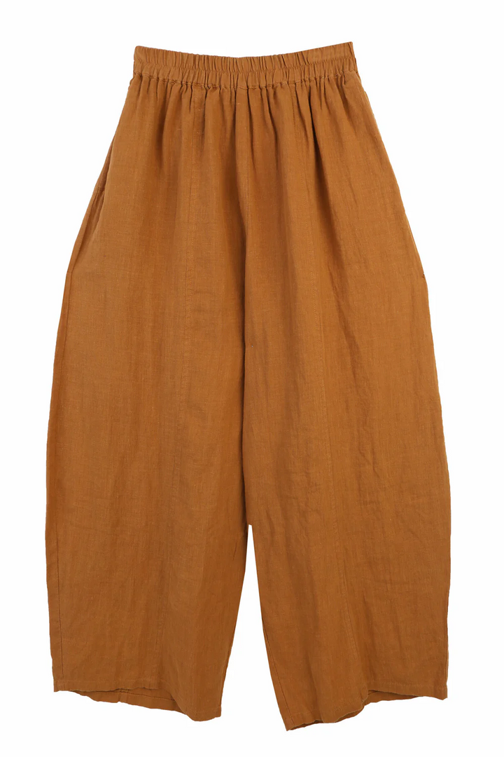 LF Markey | Basic Linen Trousers | Turmeric