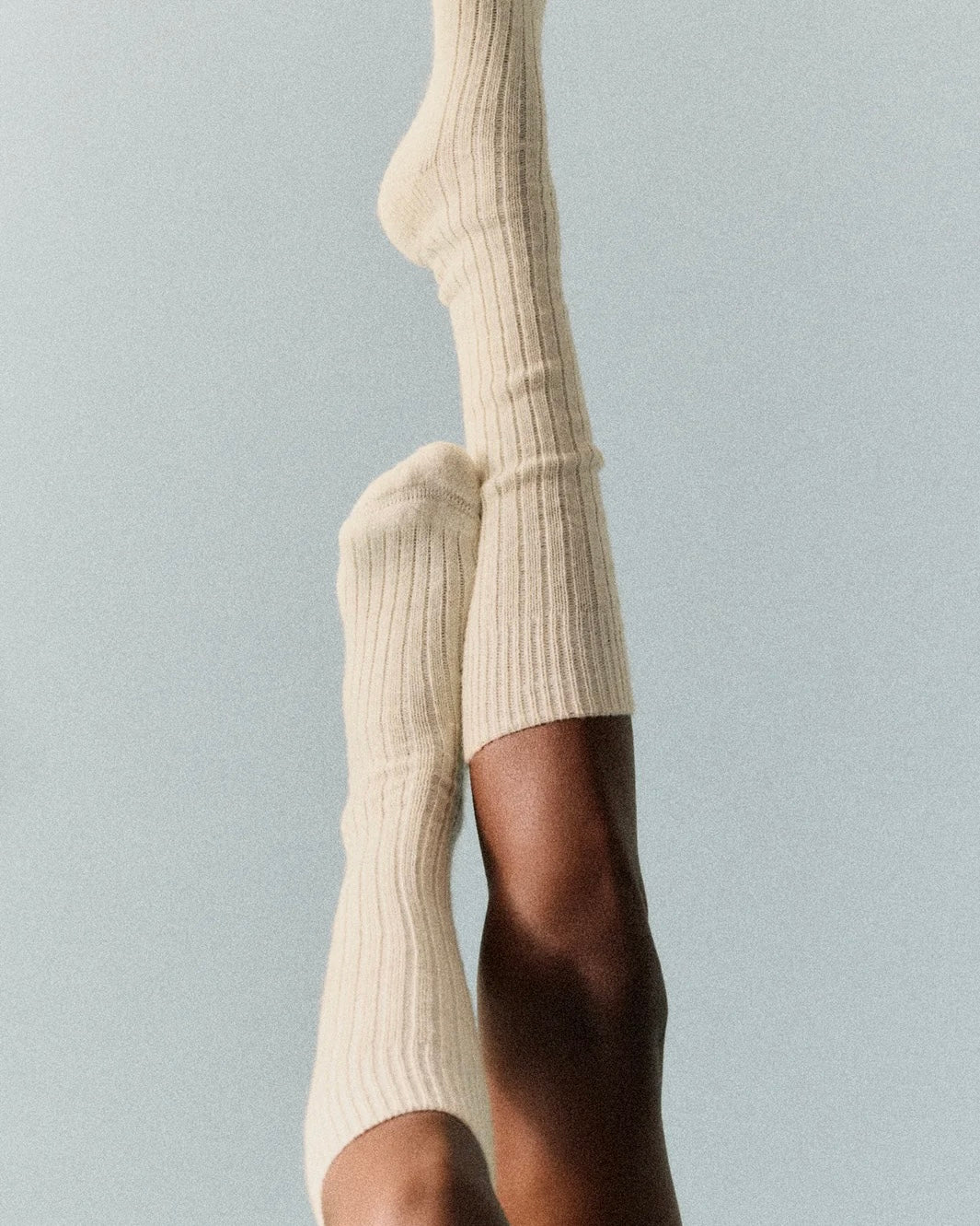 Pairs | Knee High Socks | Clotted Cream
