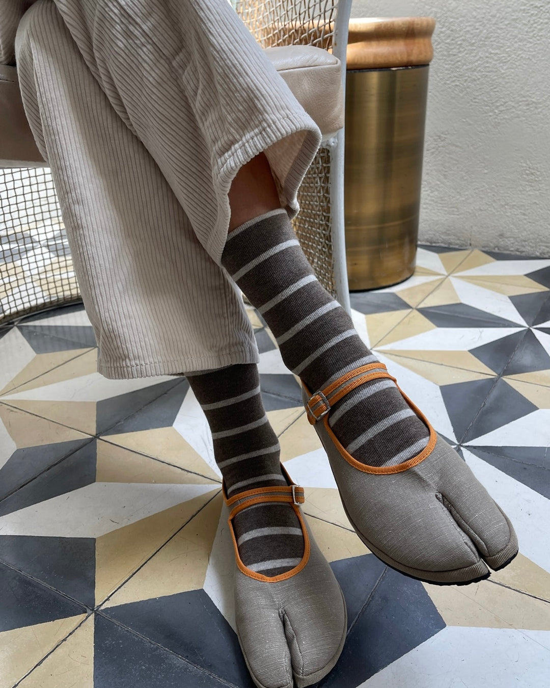 Le Bon Shoppe | Wally Socks | Mocha