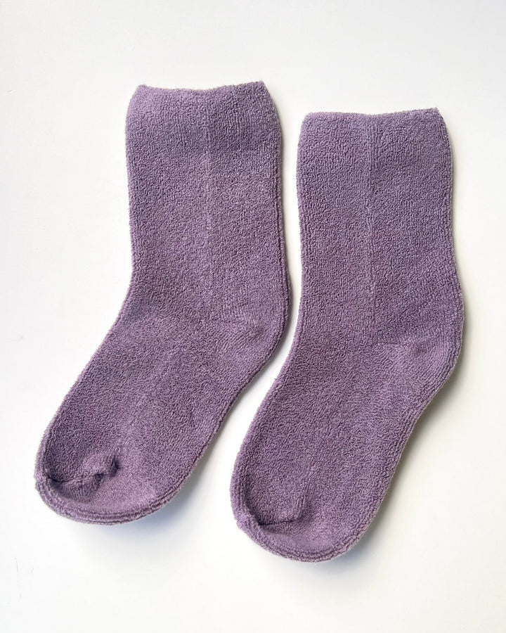 Le Bon Shoppe | Cloud Socks | Plum