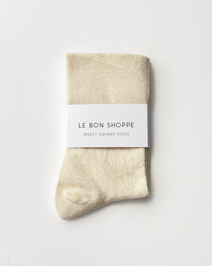 Le Bon Shoppe | Breezy Sneaker socks | Naturel