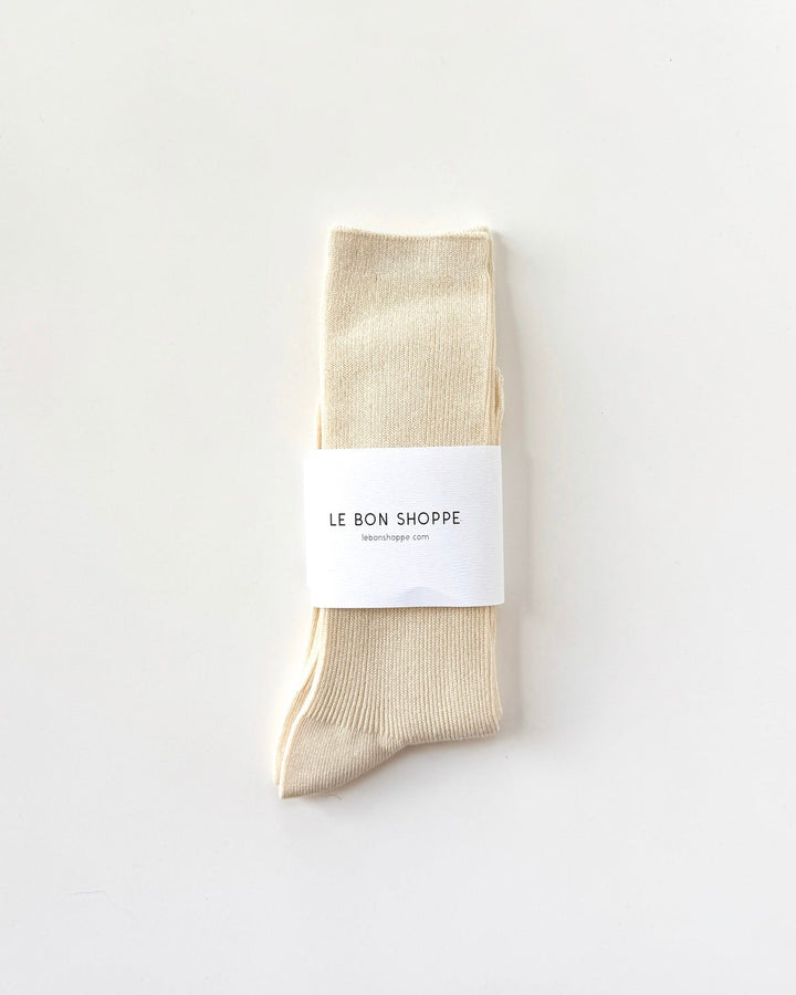 Le Bon Shoppe | Trouser Socks | Pearl