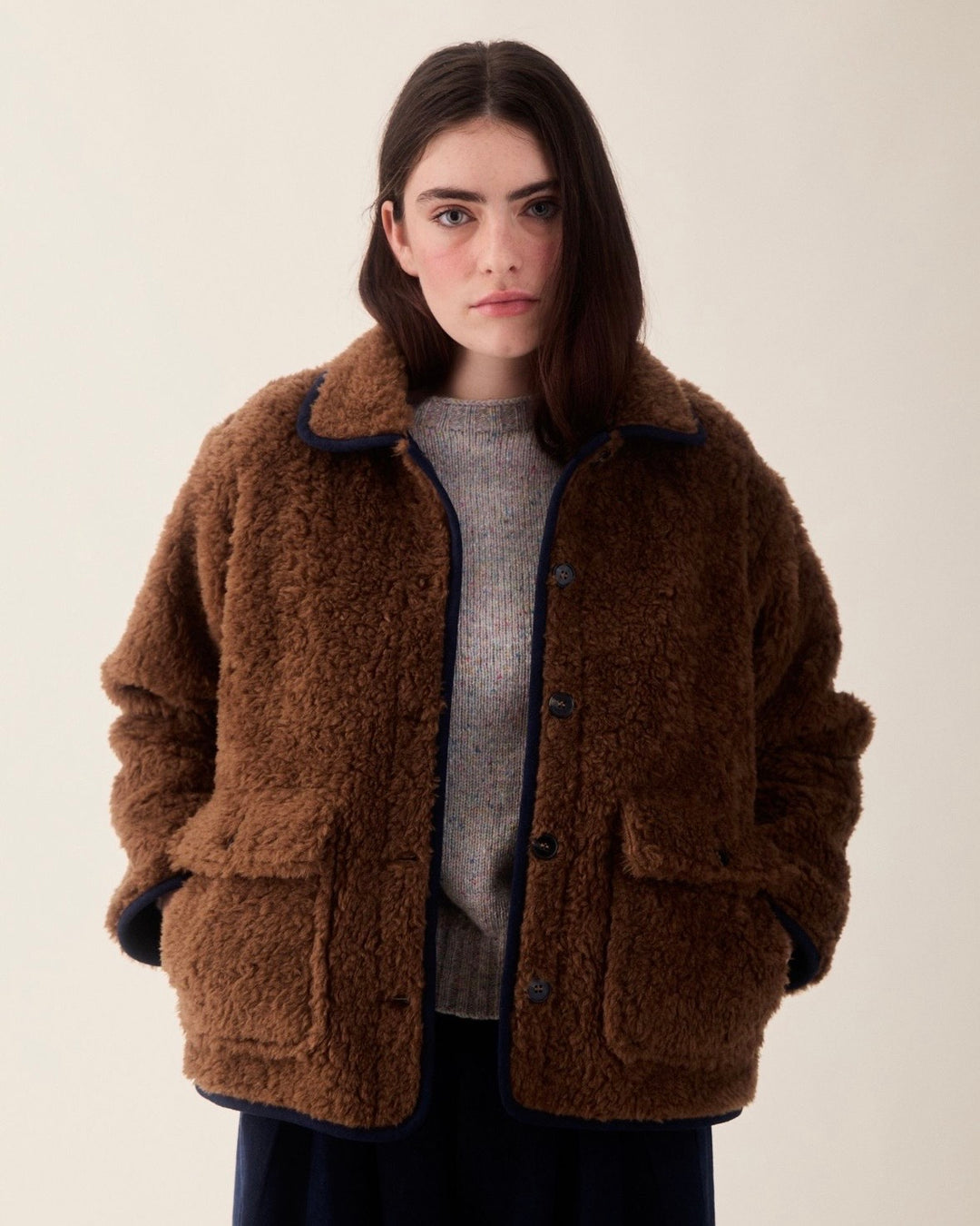 Sideline | Seren Coat | Brown