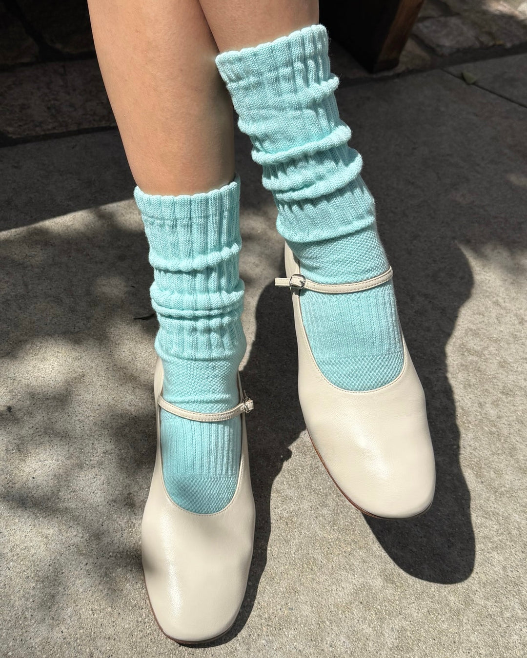 Le Bon Shoppe | Ballet socks | Aqua