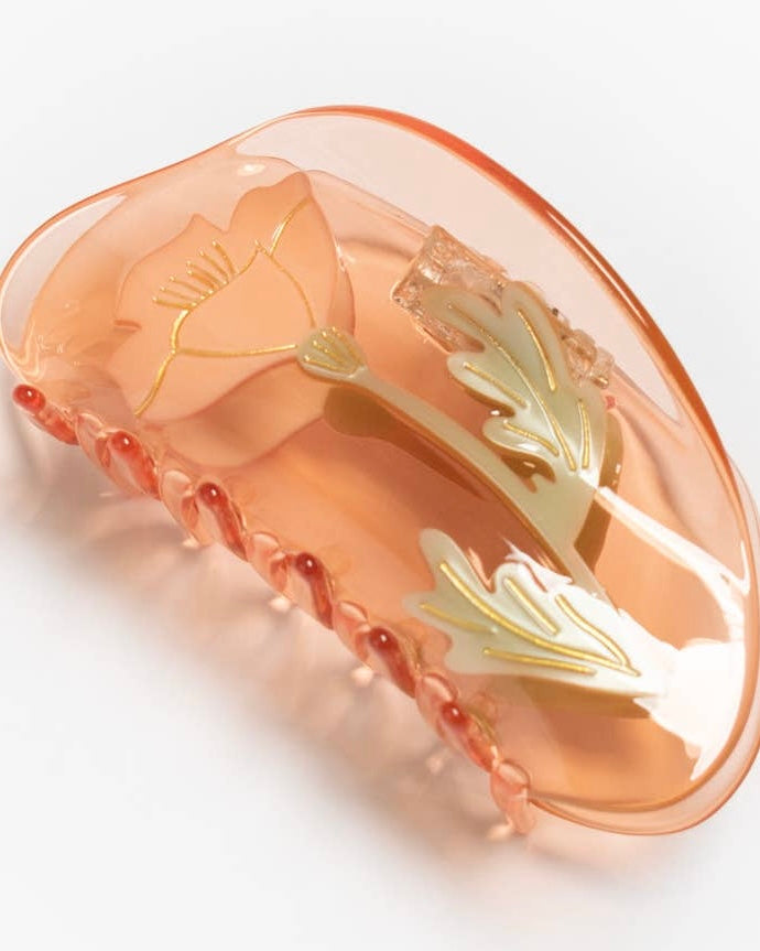 Winona Irene | California Poppy claw | Orange