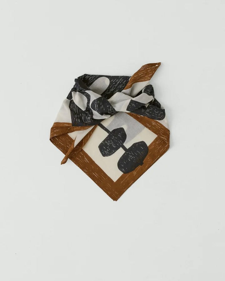 TOAST | Totem Print Bandana | Slate