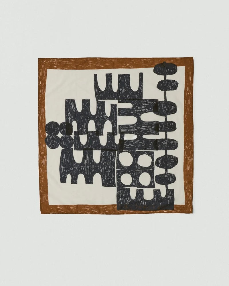 TOAST | Totem Print Bandana | Slate