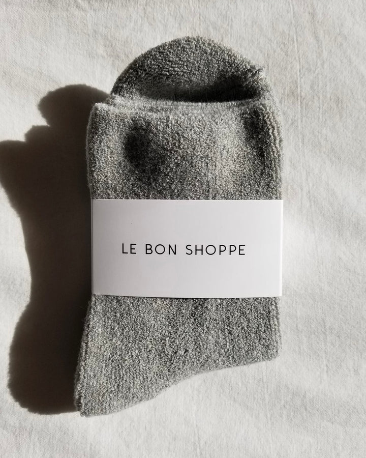 Le Bon Shoppe | Cloud Socks | Heather Grey