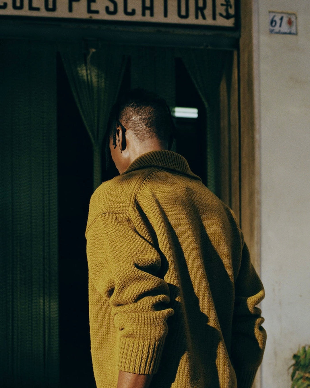 Toast | Half Placket Wool Pullover | Acorn