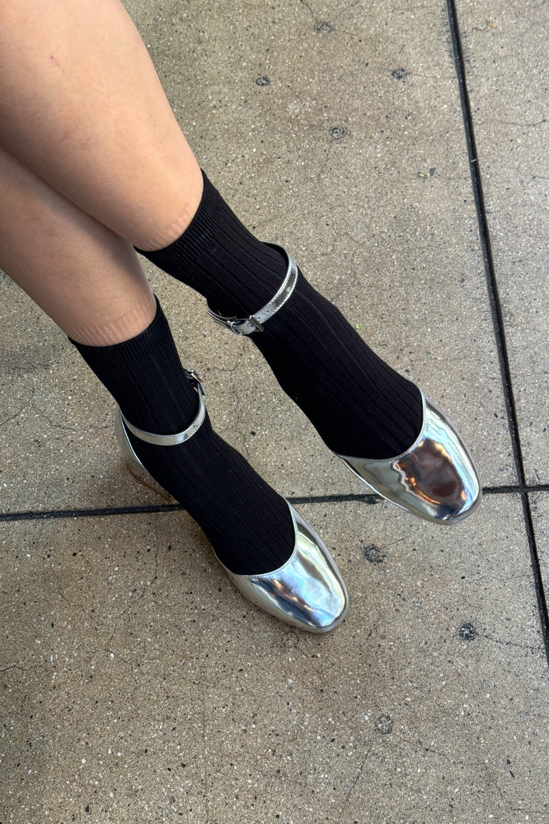 Le Bon Shoppe | Her Socks | True Black