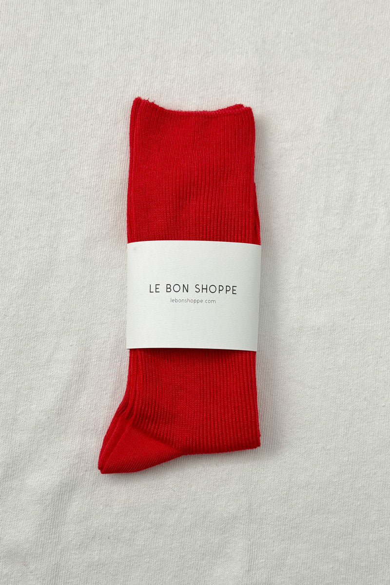Le Bon Shoppe | Trouser Socks | Red Lipstick