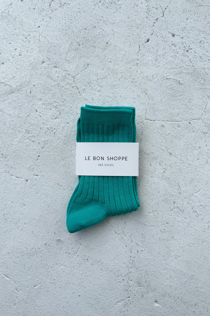 Le Bon Shoppe | Her Socks | Turquoise